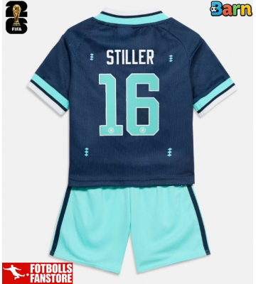 Tyskland Angelo Stiller #16 Bortatröja Barn VM 2026 Kortärmad (+ Korta byxor)